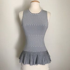 Torn by Ronny Kobo Peplum Top